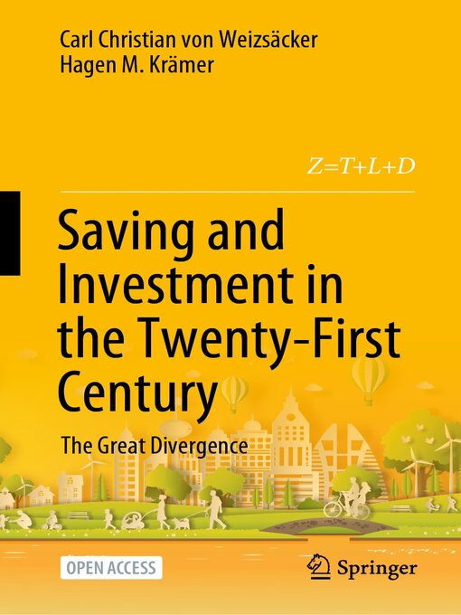 Title details for Saving and Investment in the Twenty-First Century by Carl Christian von Weizsäcker - Available